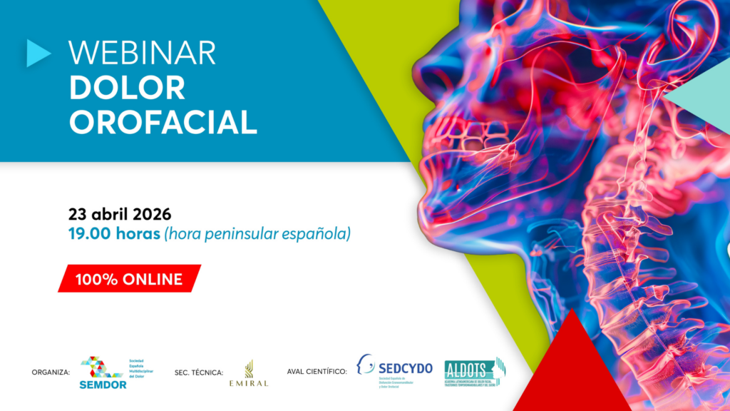 El Dr. Julio Tojo será ponente en el Webinar sobre Dolor Orofacial